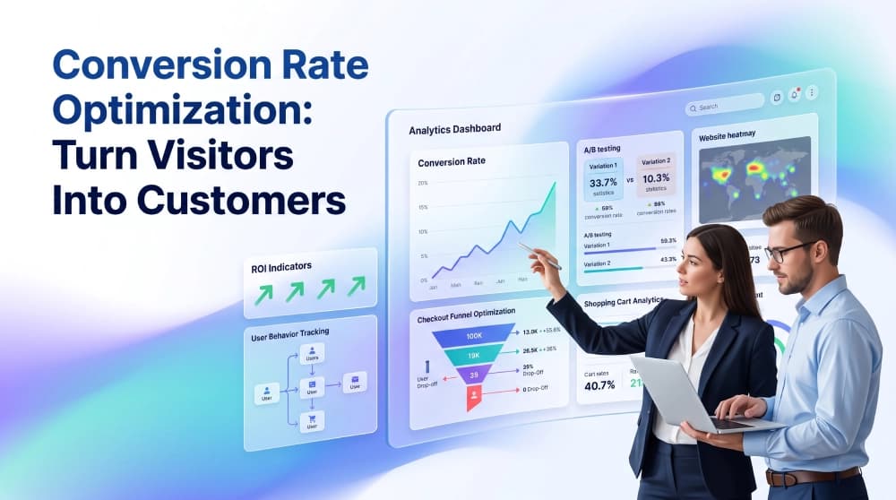 Conversion Rate Optimization: Turn Visitors Into Customers